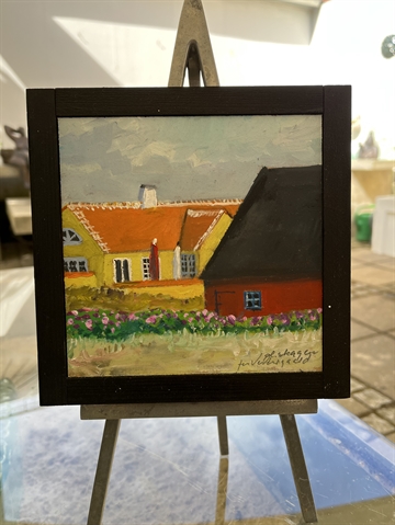 Maleri med Skagen motiv